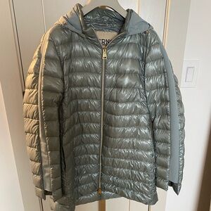 Herno Minty Green Puffer Jacket